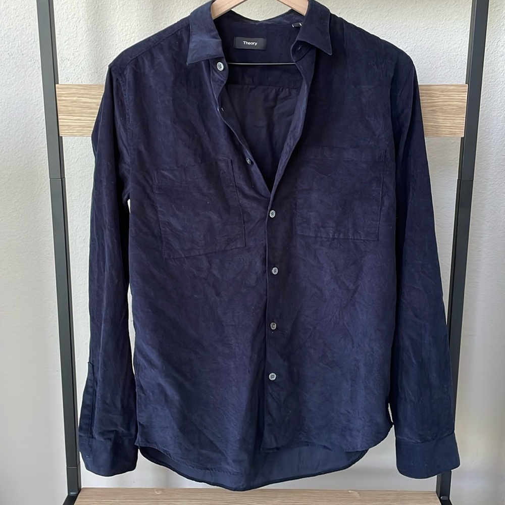 Theory Soft Corduory Shirt - Medium